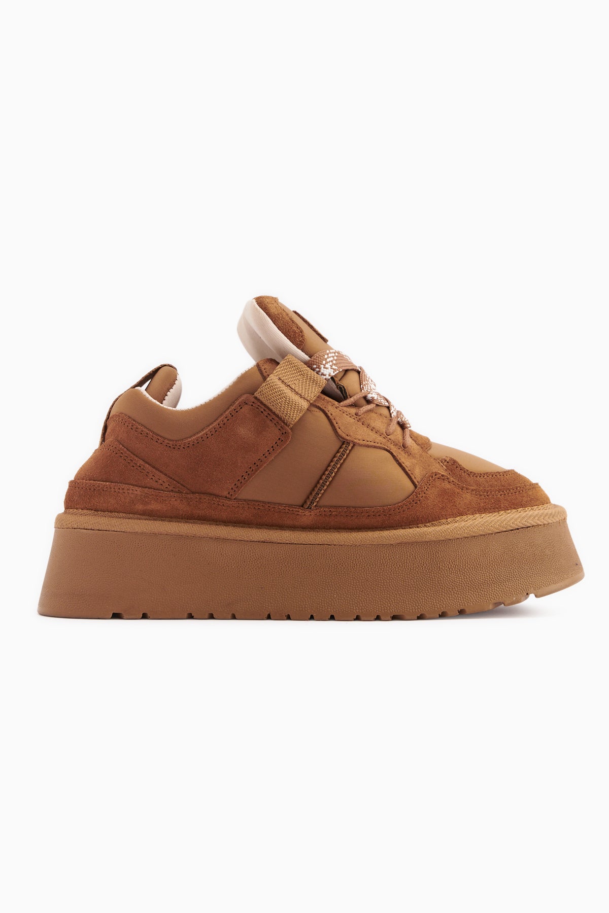 Rita Taba Süet Kalın Tabanlı Günlük Sneaker Ayakkabı