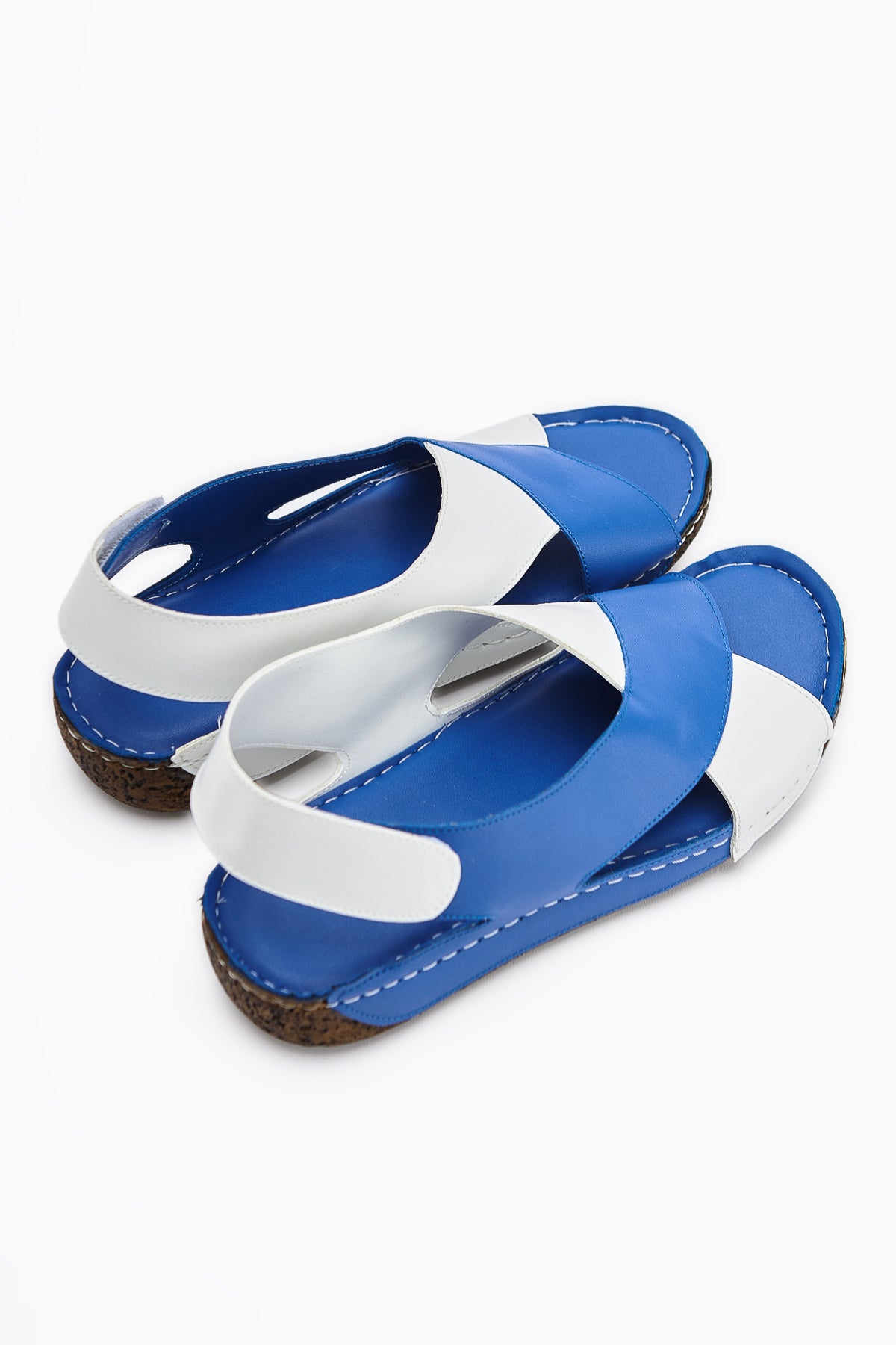 Margit Saks Çapraz Bantlı Kadın Comfort Sandalet