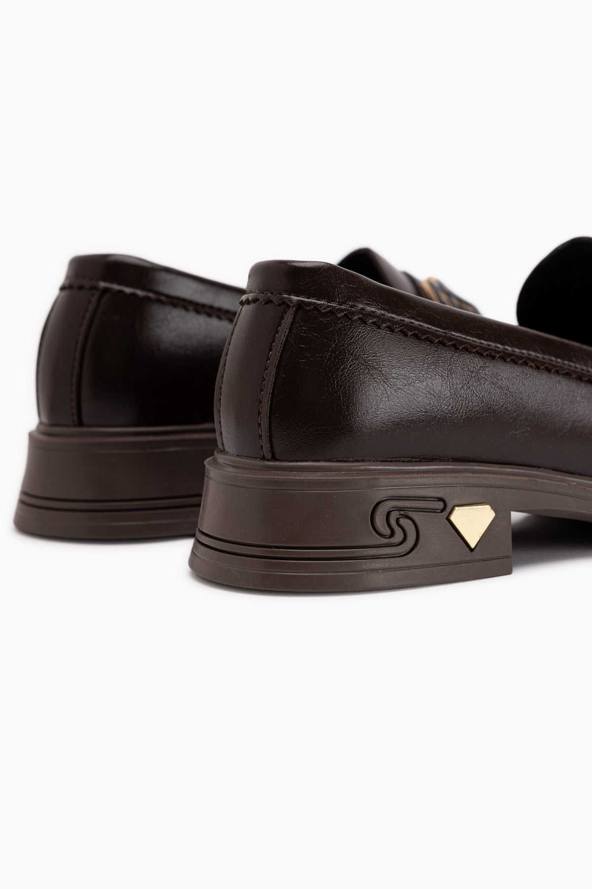 Clarie Kahve Tokalı Kadın Loafer Günlük Ayakkabı