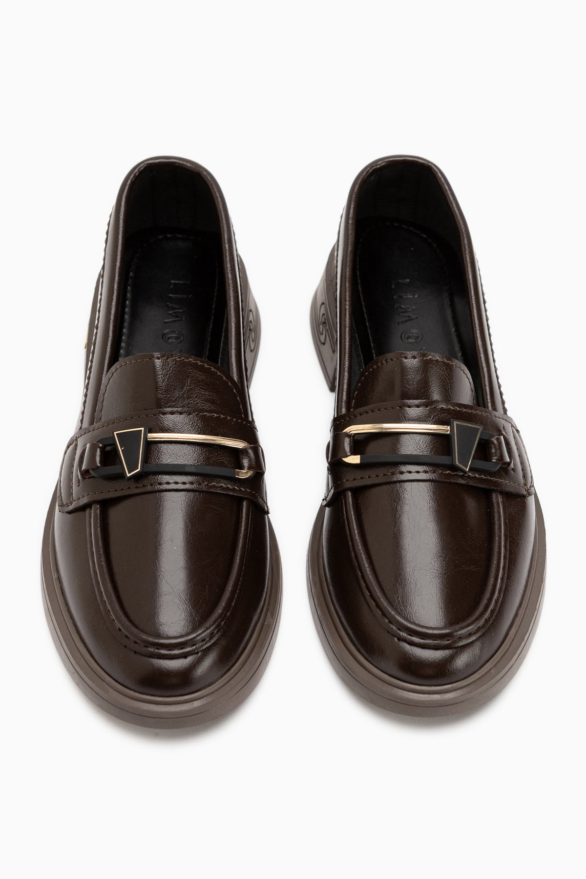 Emilia Kahve Tokalı Kadın Loafer Günlük Ayakkabı