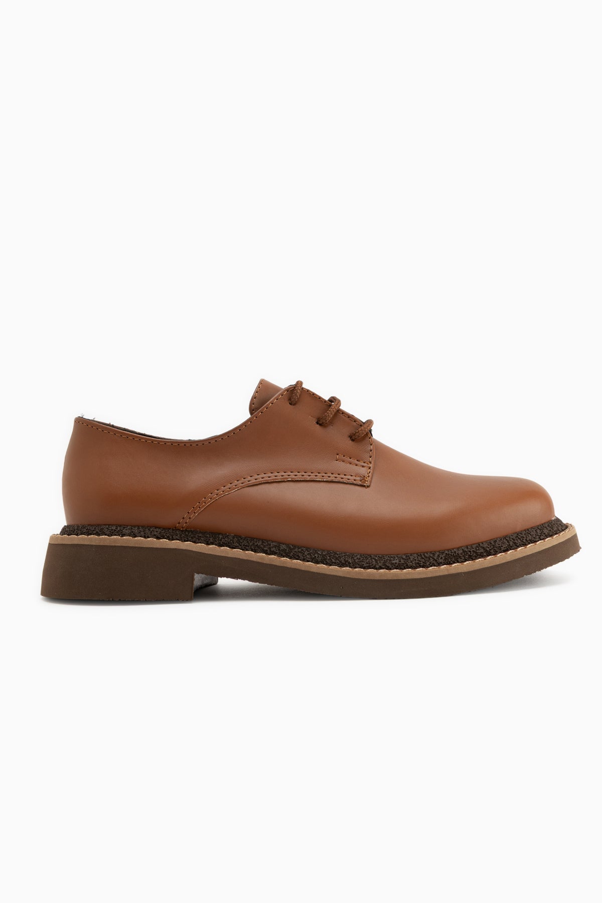 Minea Taba Bağcıklı Kadın Loafer Günlük Ayakkabı