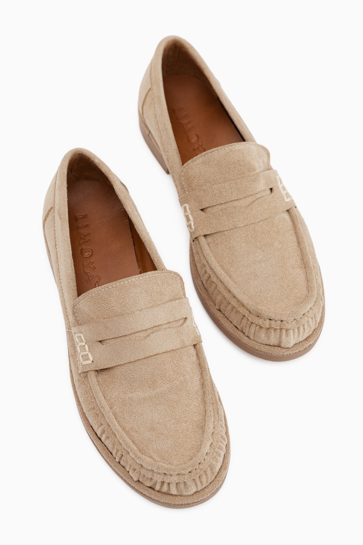Carmel Vizon Süet Penny Loafer Kadın Ayakkabı