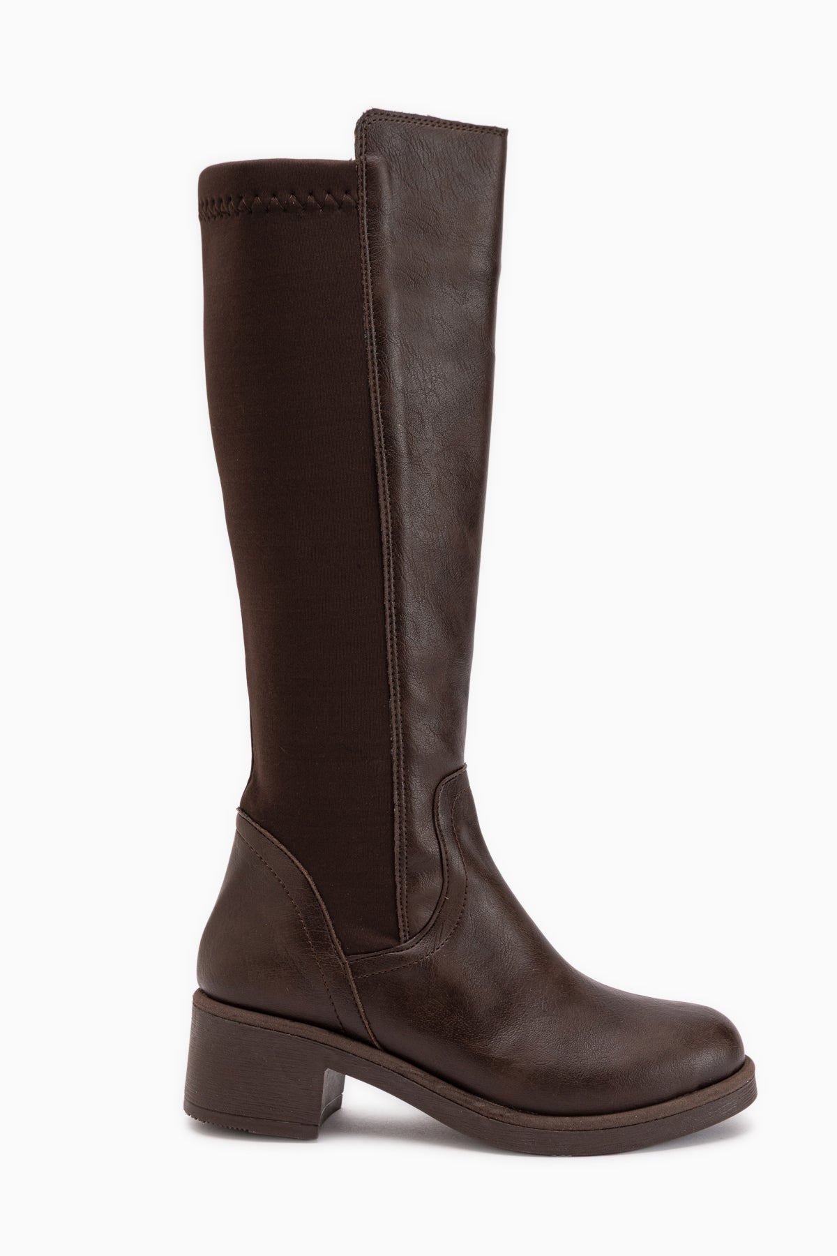 Cora Kahve Topuklu Kadın Çizme