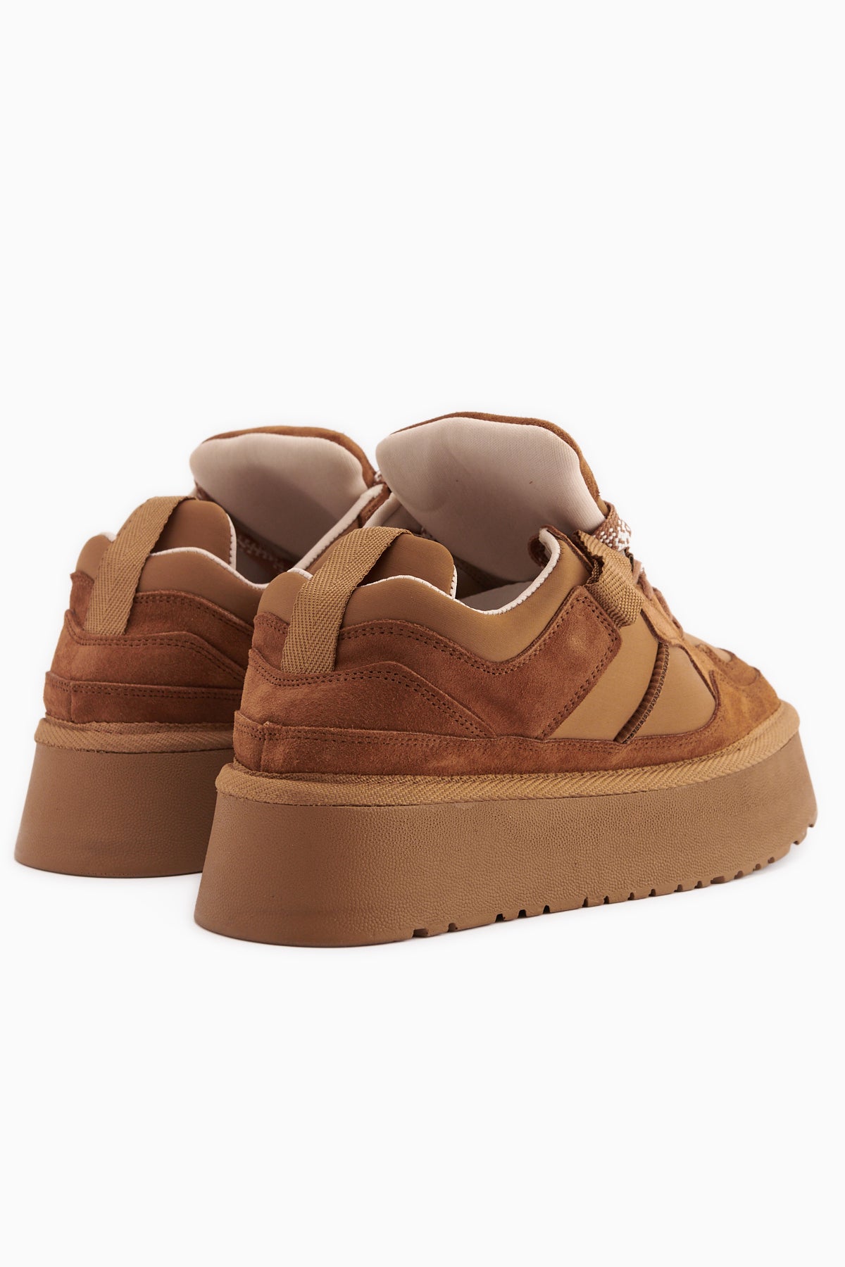 Rita Taba Süet Kalın Tabanlı Günlük Sneaker Ayakkabı