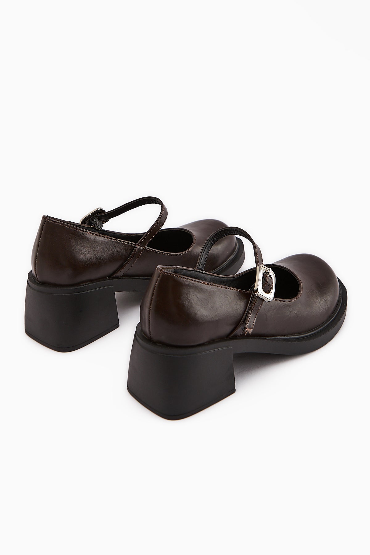 Mirka Kahve Bantlı Kadın Loafer Ayakkabı