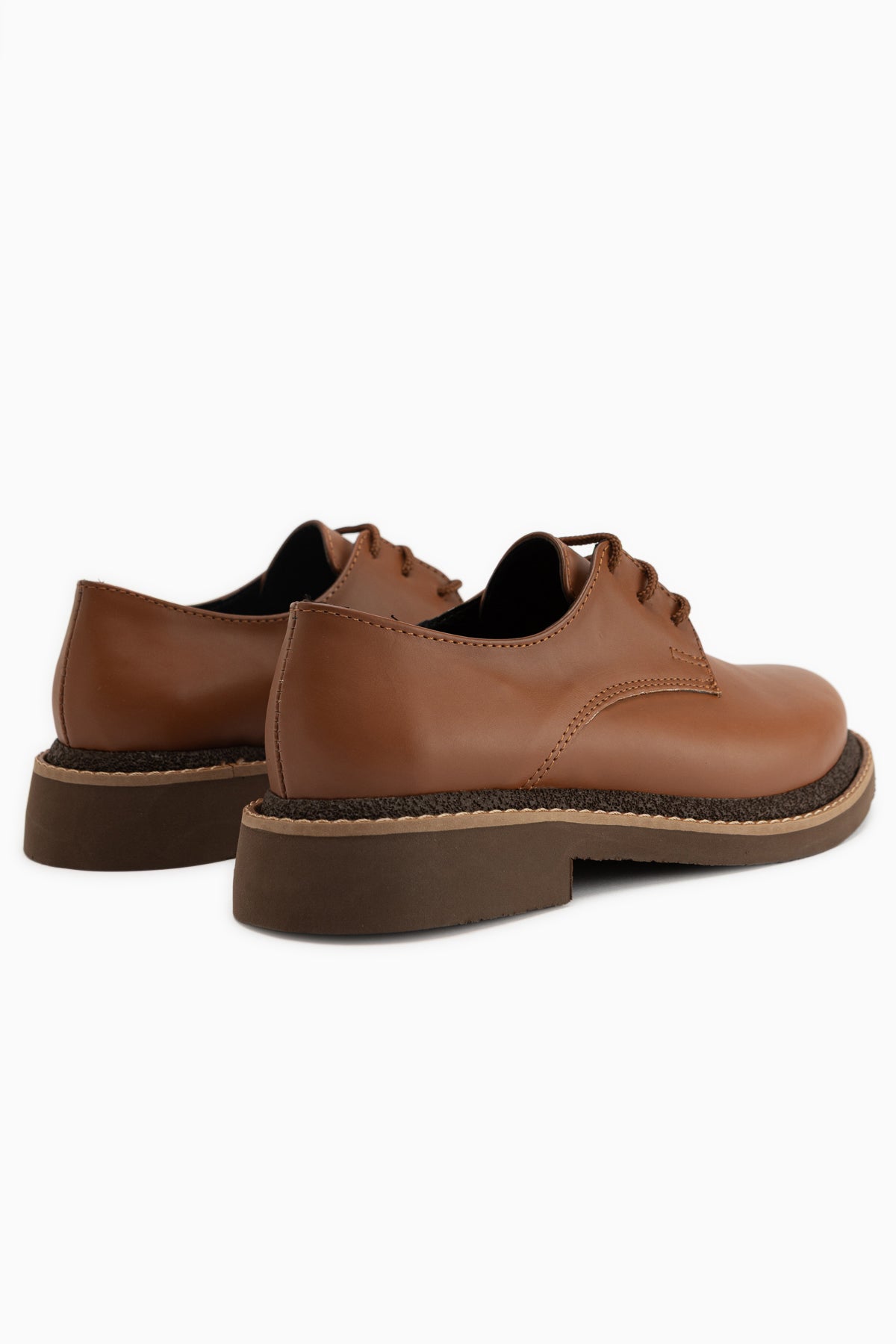Minea Taba Bağcıklı Kadın Loafer Günlük Ayakkabı