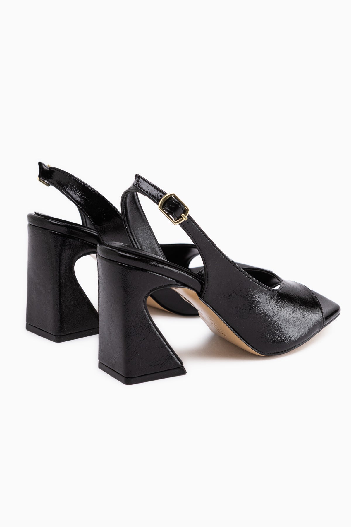 Alexa Siyah Topuklu Ayakkabı Kadın Stiletto