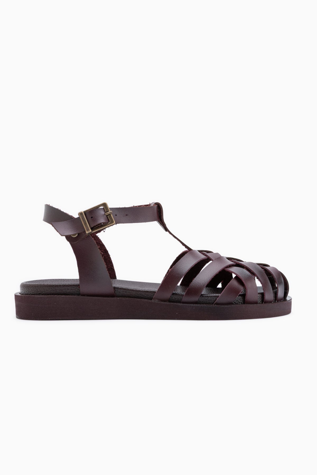 Jemila Bordo Kafesli Kadın Sandalet